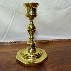 Vintage Baldwin brass candle stick.